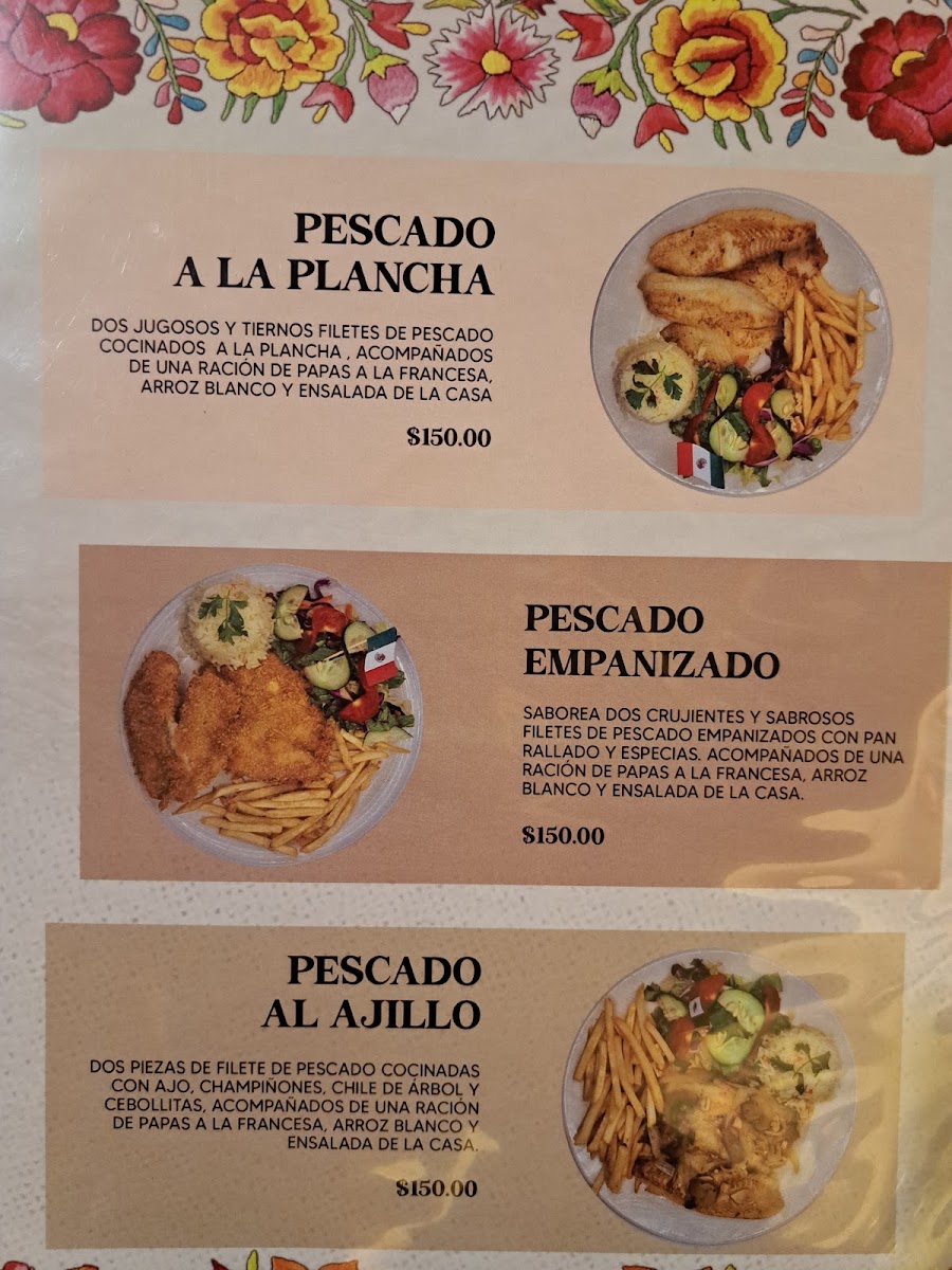 Museo gastronomico Viva Mexico Menu - Image 1