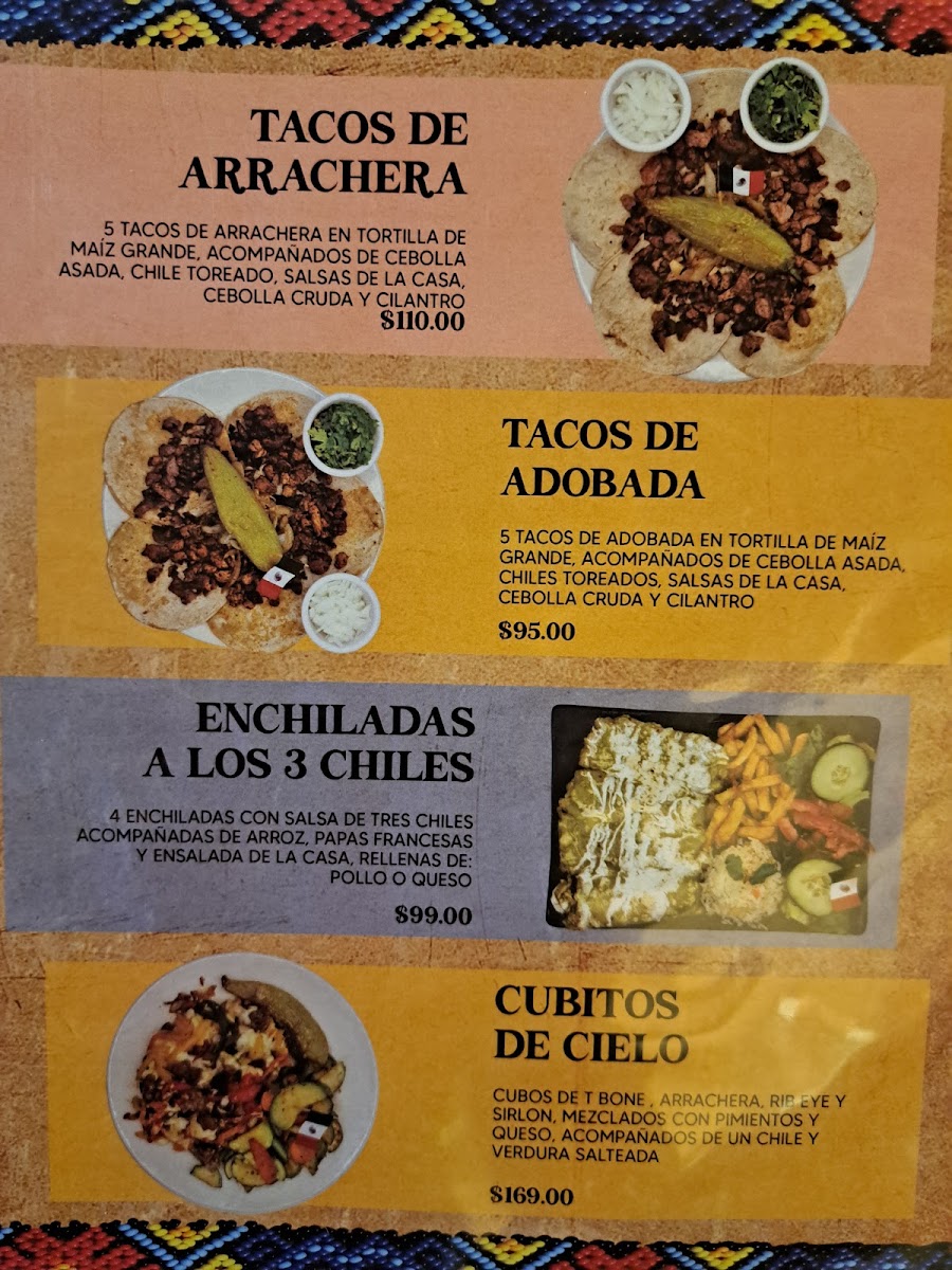 Museo gastronomico Viva Mexico Menu - Image 5