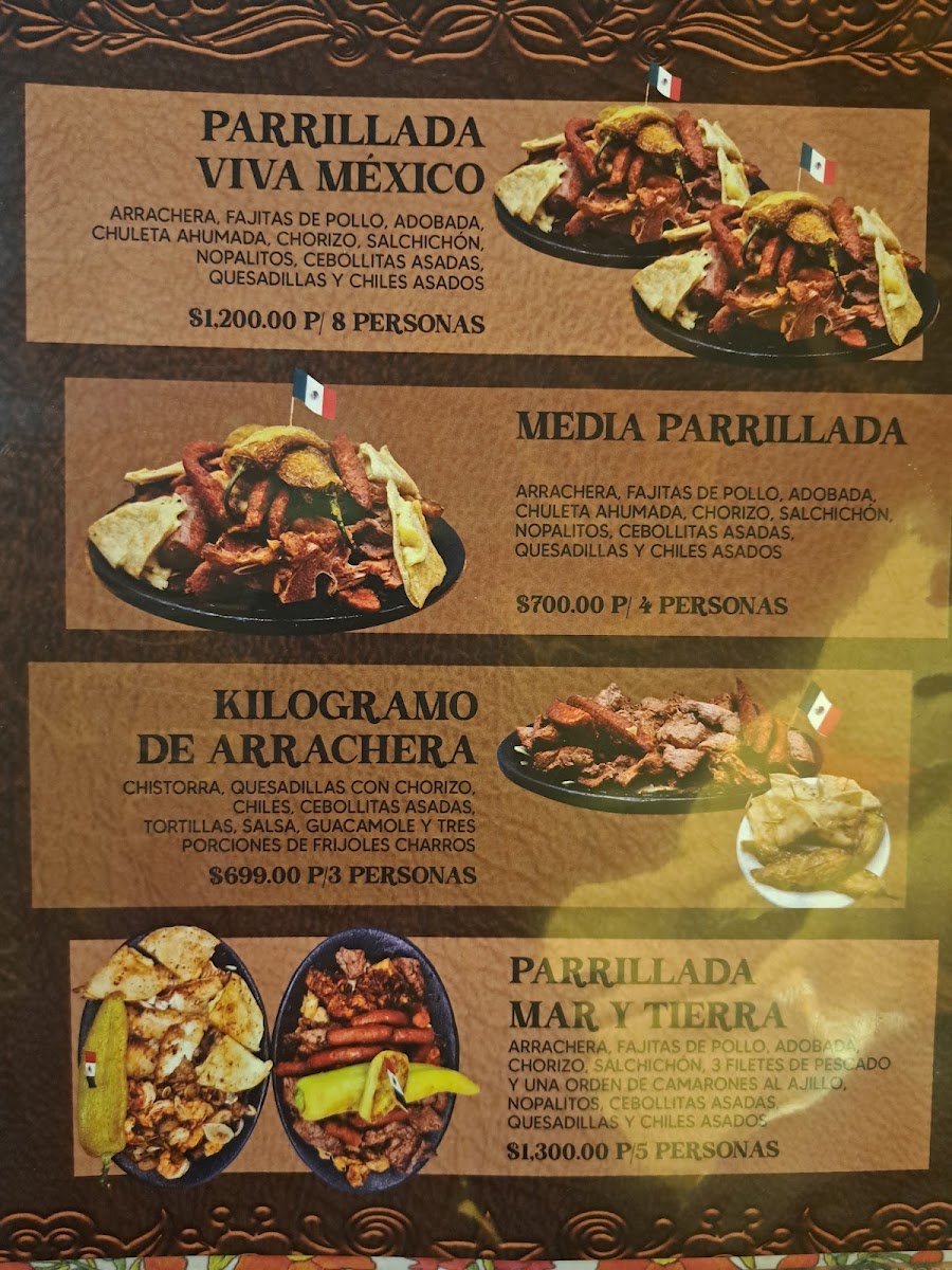 Museo gastronomico Viva Mexico Menu - Image 6